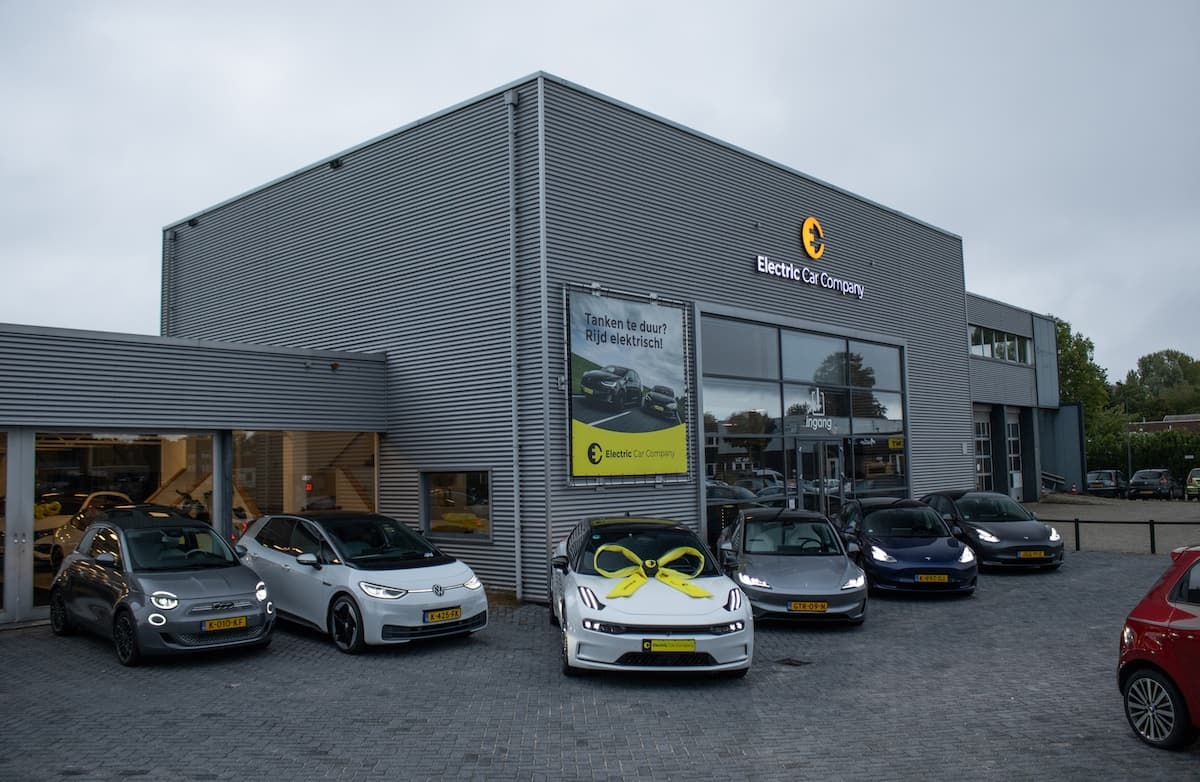 Nick van Beeten, eigenaar ECC Electric Car Company