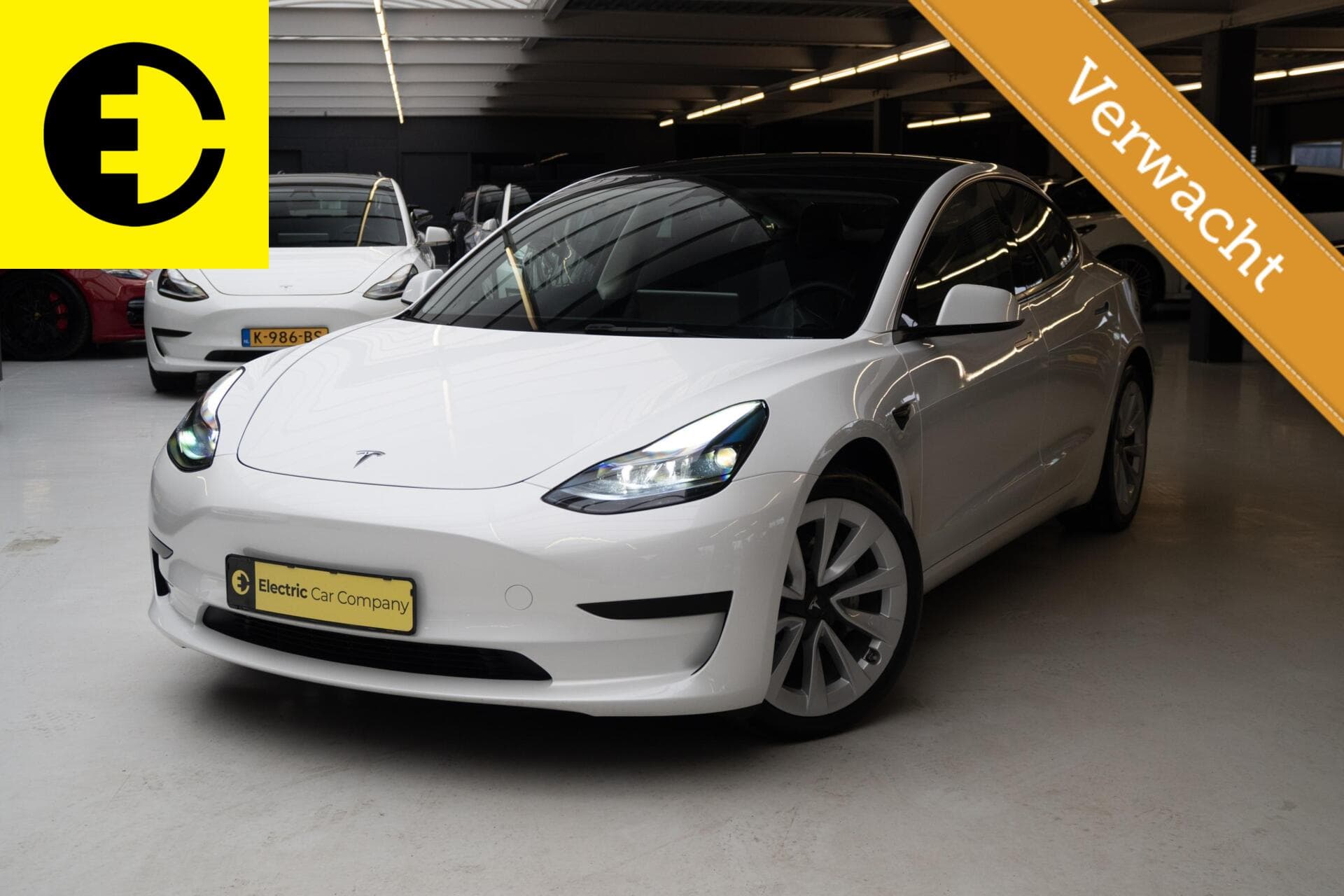 Tesla Model 3 Long Range | 92,4% SOH | Zwarte leer | Incl.BTW