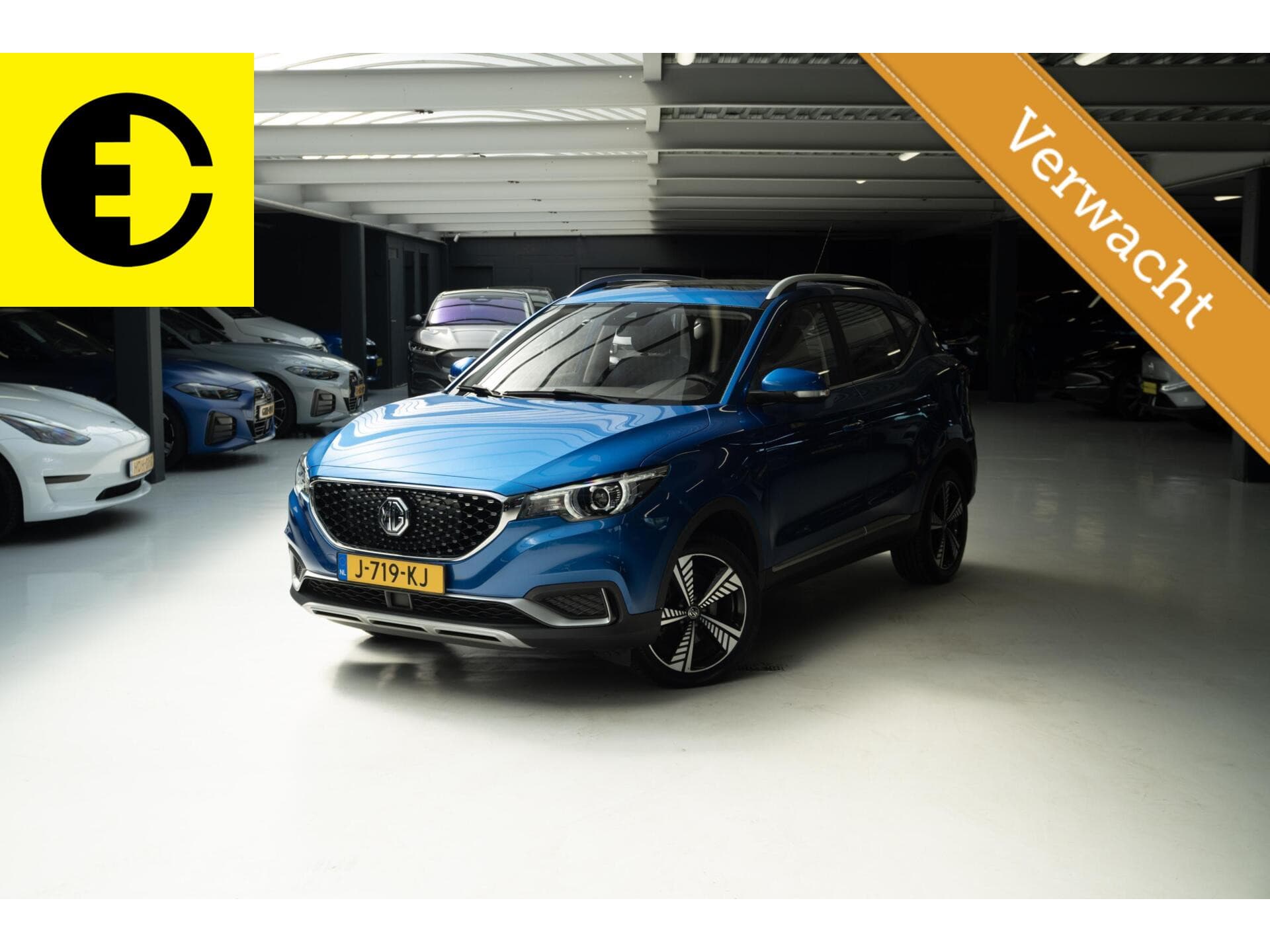 MG ZS EV Luxury 45 kWh | Leder | SOH 90.8% | Stoelverwarming | CarPlay | Pano