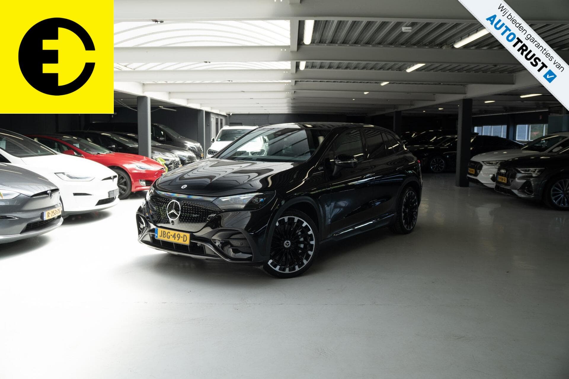 Mercedes-Benz EQE SUV 350+ AMG Line 91 kWh | SOH 100% | Trekhaak | Schuif/kantel dak | Incl.BTW
