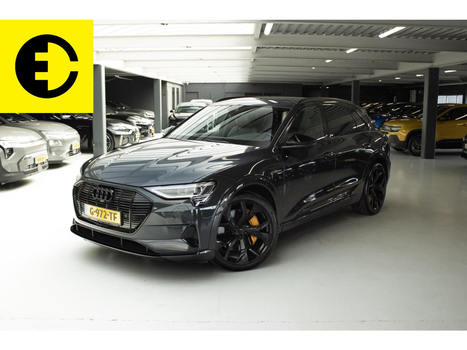 Audi e-tron e-tron 55 quattro advanced Pro Line Plus 95 kWh | Stoelverwarming | Panodak | Camera